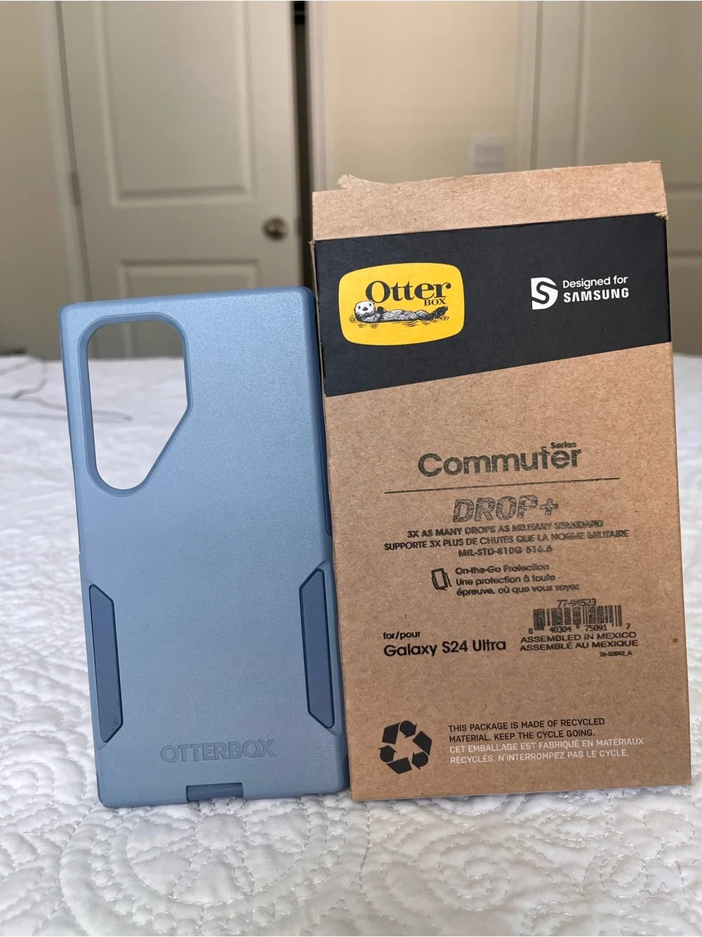 OtterBox Commuter Series Case for Samsung Galaxy S24 Ultra - Blue